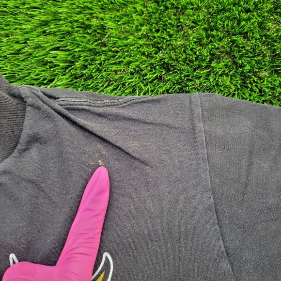 Vintage Skull Guitar Shirt XL 23x25 Faded-Black - Picture 11 of 14